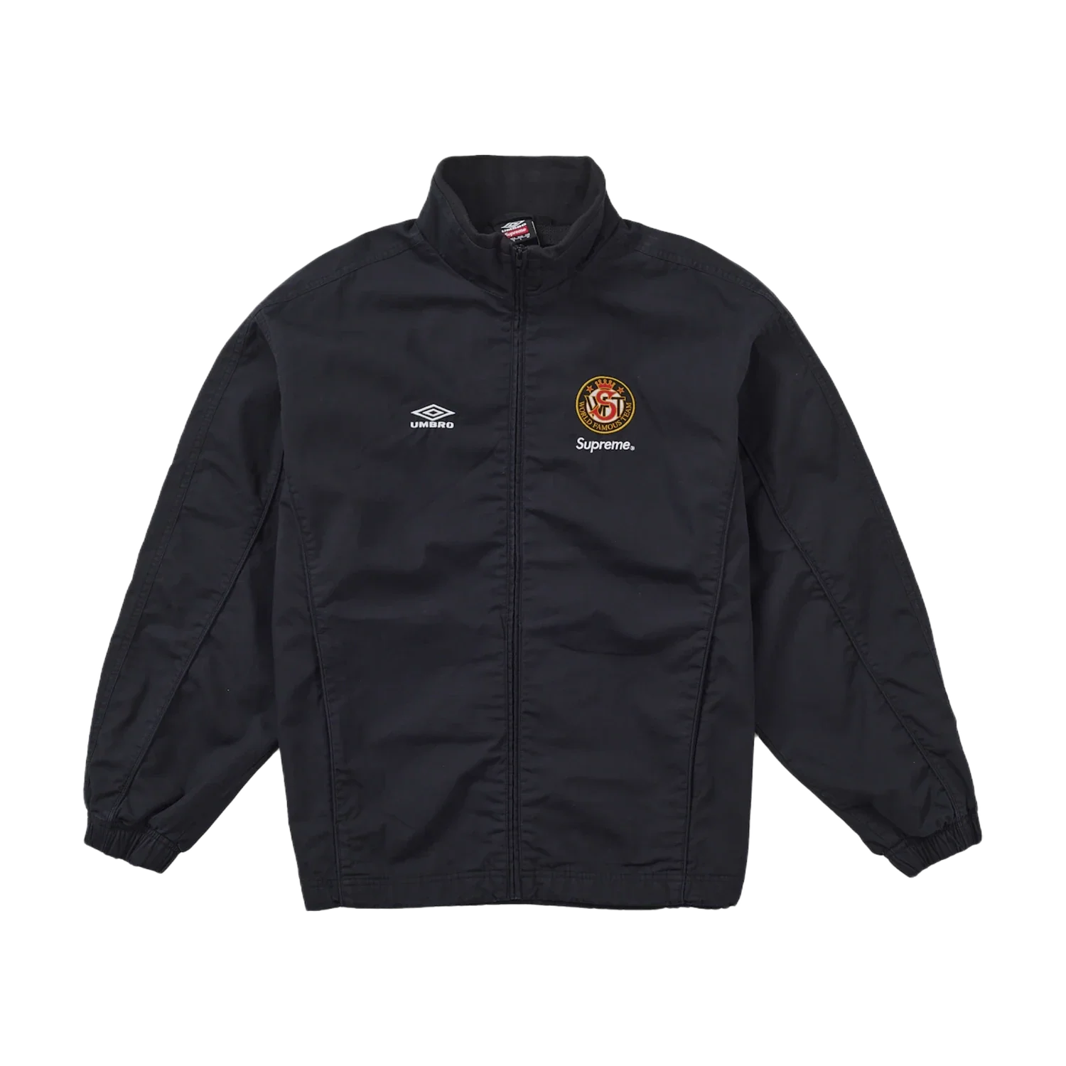 Supreme Umbro 'Black' Ripstop Track Jacket (SS26)